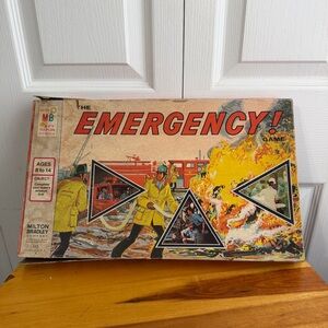 Milton Bradley Emergency 1974 board game
